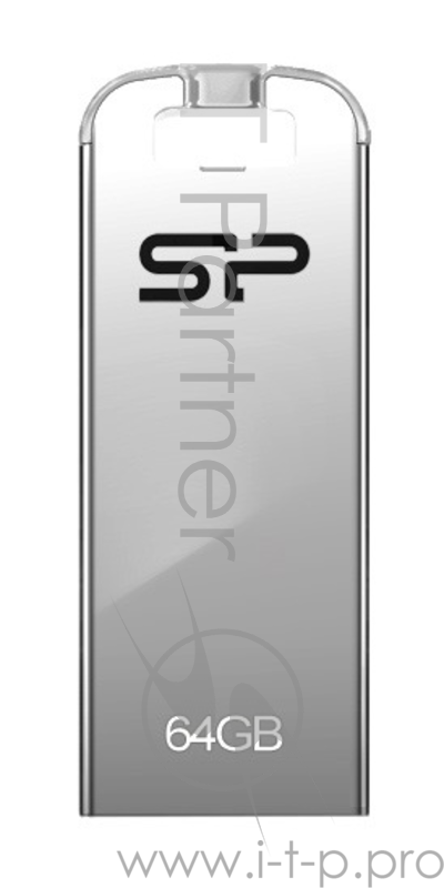 Флеш Диск Silicon Power 64Gb Touch T03 SP064GBUF2T03V1F USB2.0 серебристый