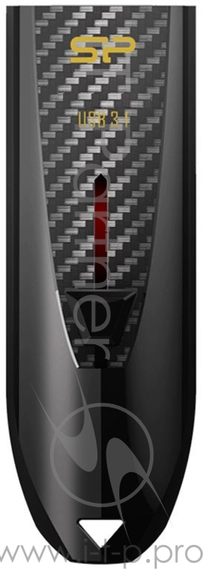 Флеш Диск Silicon Power 64Gb Blaze B25 SP064GBUF3B25V1K USB3.0 черный