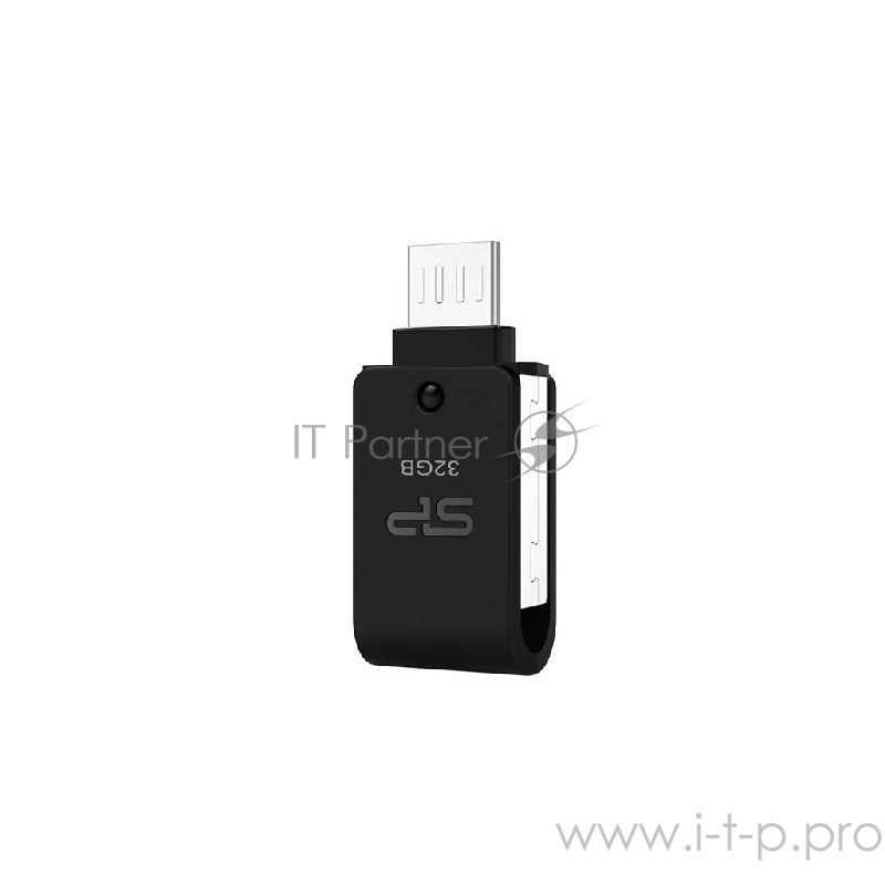 Флеш Диск Silicon Power 32Gb Mobile X21 SP032GBUF2X21V1K USB2.0 черный
