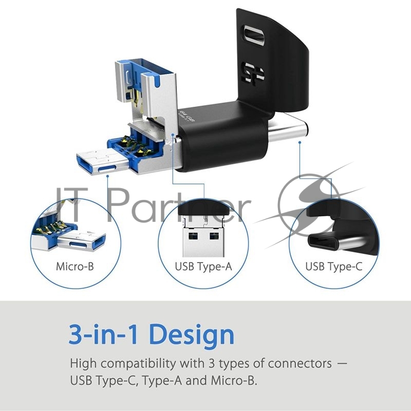 Флеш Диск Silicon Power 32Gb Mobile C50 SP032GBUC3C50V1K USB3.1 серебристый/черный