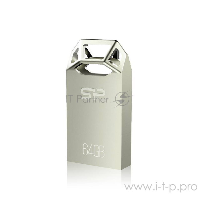 Флеш Диск Silicon Power 16Gb Touch T50 SP016GBUF2T50V1C USB2.0 серебристый