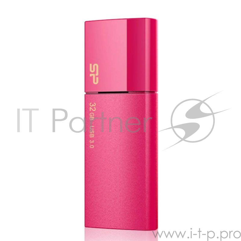 Флеш Диск Silicon Power 32Gb Blaze B05 SP032GBUF3B05V1H USB3.0 розовый