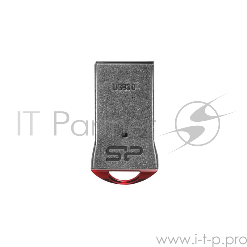 Флеш Диск Silicon Power 16Gb Jewel J01 SP016GBUF3J01V1R USB3.1 серебристый/красный