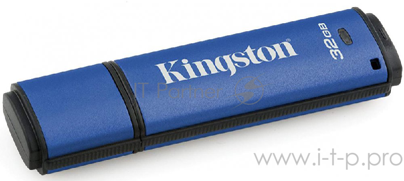 Флеш Диск Kingston 32Gb DataTraveler Vault Privacy 3.0 Datalocker Management Ready, DTVP30DM/32GB