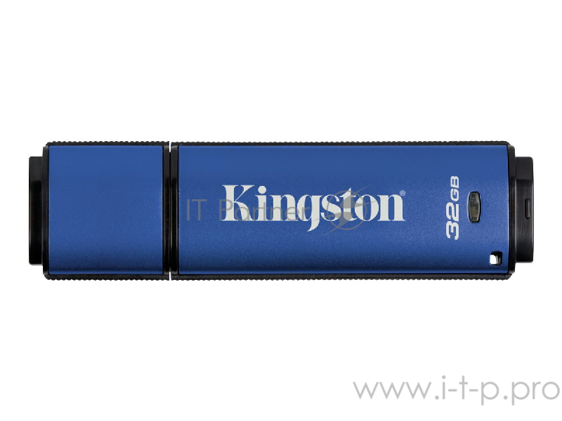 Флеш Диск Kingston 32Gb DataTraveler Vault Privacy 3.0 Datalocker Management Ready, DTVP30DM/32GB