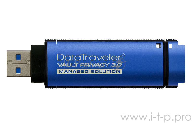 Флеш Диск Kingston 32Gb DataTraveler Vault Privacy 3.0 Datalocker Management Ready, DTVP30DM/32GB