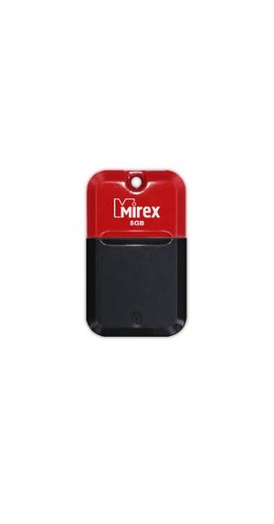 Флеш Диск 8GB Mirex Arton, USB 2.0, Красный