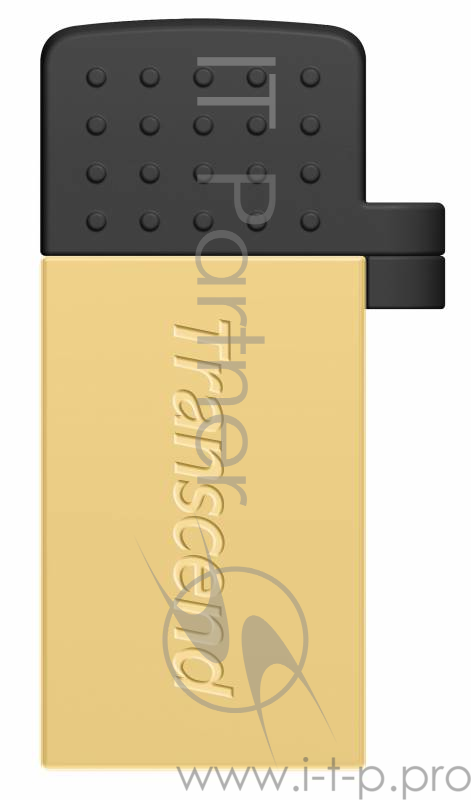 Флеш Диск 64GB Transcend JetFlash 380, Gold Plating