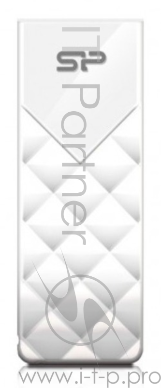 Флеш Диск 64GB SILICON POWER Ultima U03 белый, SP064GBUF2U03V1W, USB 2.0