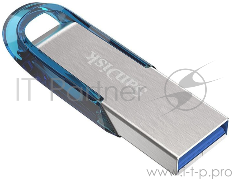 Флеш Диск 64GB SanDisk CZ73 Ultra Flair, USB 3.0, Tropical Blue