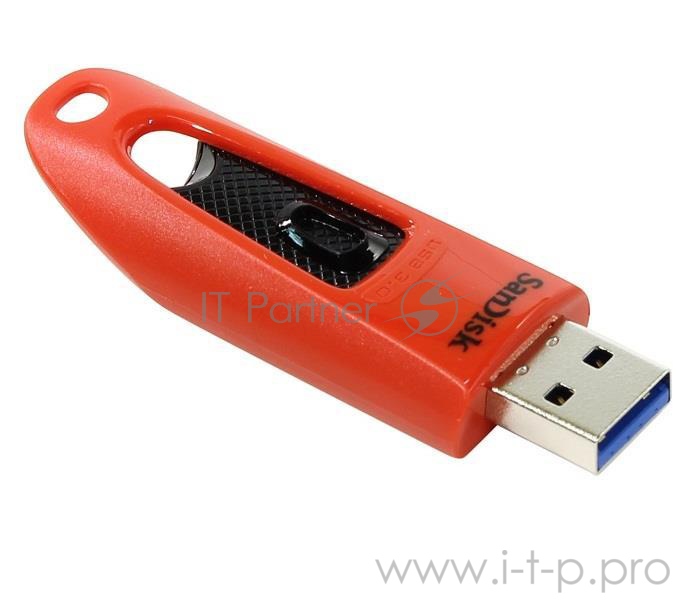 Флеш Диск 64GB Sandisk Ultra черный, SDCZ48-064G-U46R, USB3.0