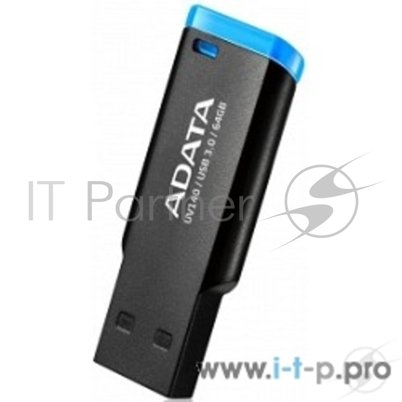 Флеш Диск 64GB A-DATA UV140, USB 2.0, Черн./синий