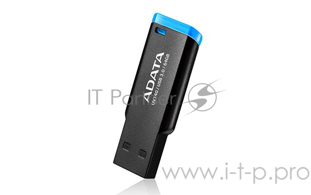 Флеш Диск 64GB A-DATA UV140, USB 2.0, Черн./синий