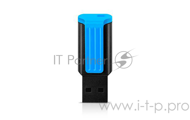 Флеш Диск 64GB A-DATA UV140, USB 2.0, Черн./синий