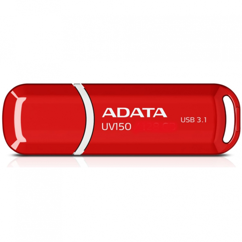 Флеш Диск 64GB A-DATA UV150, USB 3.0, Красный