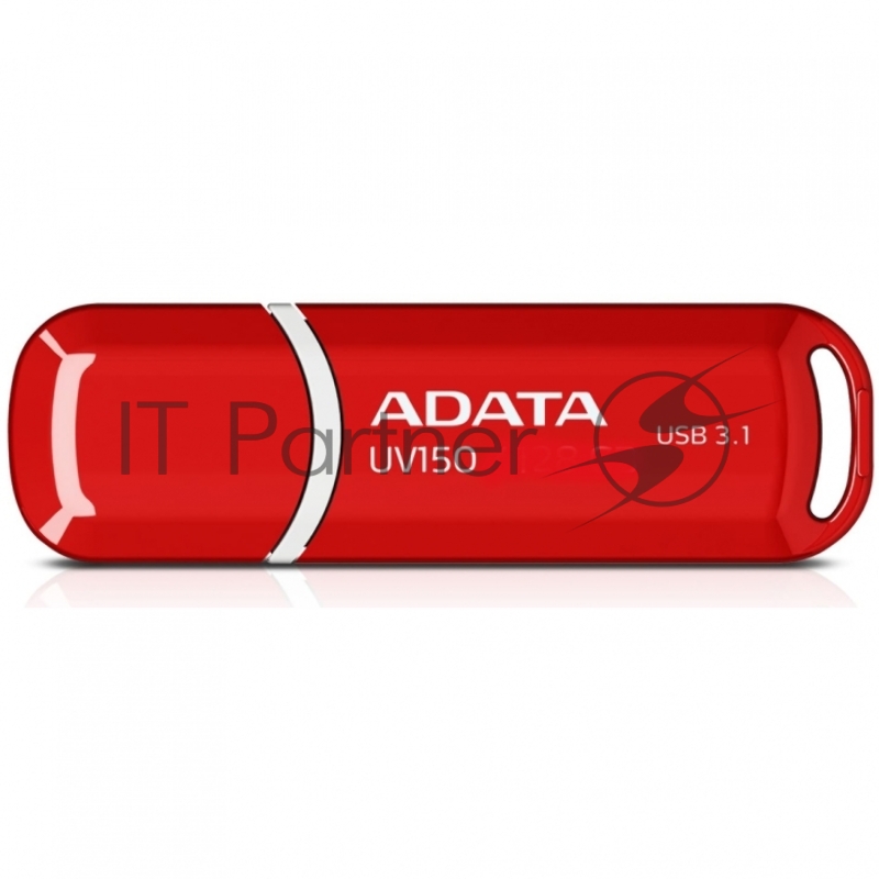 Флеш Диск 64GB A-DATA UV150, USB 3.0, Красный