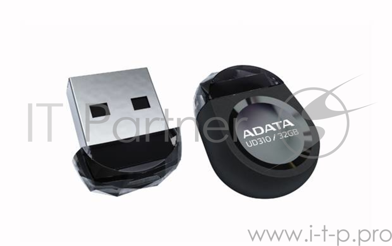 Флеш Диск 64GB A-DATA DashDrive UD310, USB 2.0, Черный