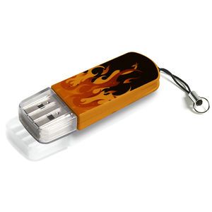 Флеш Диск 32GB VERBATIM Mini Elements Edition черный/рисунок, 49409, USB 2.0