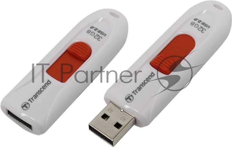Флеш Диск 32GB Transcend Jetflash 590 TS32GJF590W USB2.0 белый