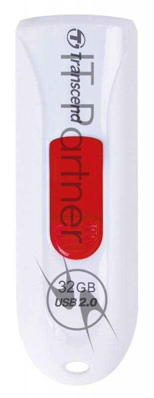 Флеш Диск 32GB Transcend Jetflash 590 TS32GJF590W USB2.0 белый