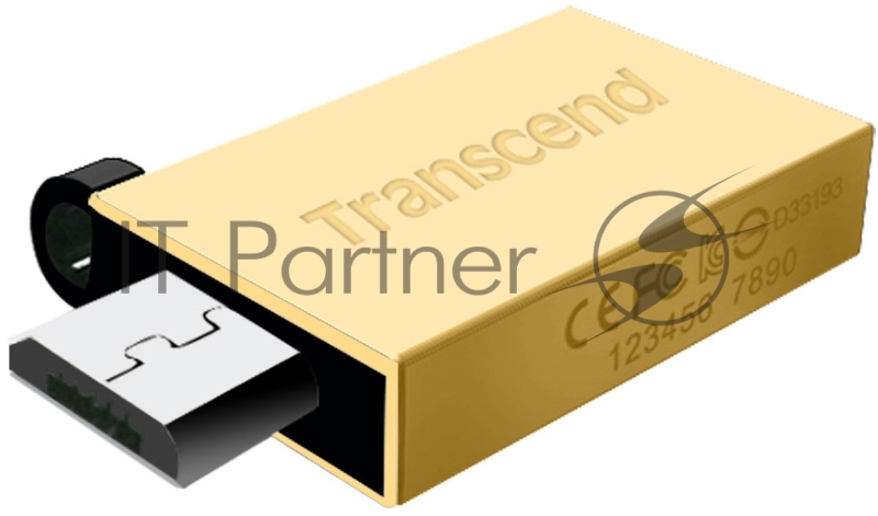 Флеш Диск 32GB Transcend Jetflash 380 TS32GJF380G USB2.0 золотистый