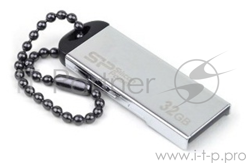 Флеш Диск 32GB SILICON POWER Touch 830 серебристый, SP032GBUF2830V1S, USB 2.0