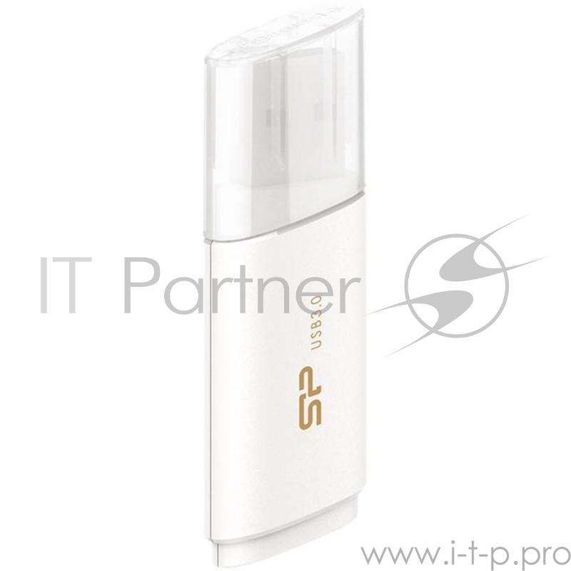 Флеш Диск 32GB SILICON POWER Blaze B06 White, SP032GBUF3B06V1W, USB 3.0