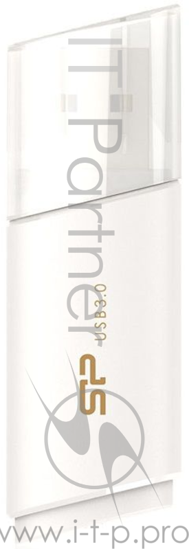 Флеш Диск 32GB SILICON POWER Blaze B06 White, SP032GBUF3B06V1W, USB 3.0
