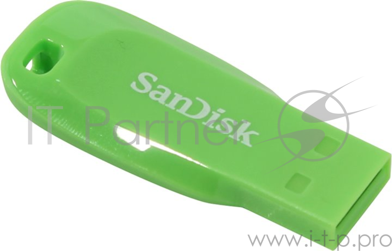 Флеш Диск 32GB Sandisk Cruzer Blade SDCZ50C-032G-B35GE USB2.0 зеленый