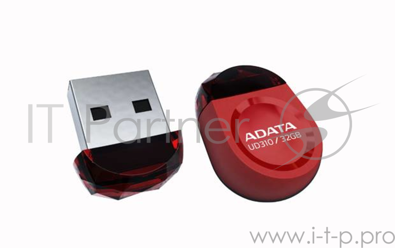 Флеш Диск 32GB A-DATA DashDrive UD310, USB 2.0, Красный