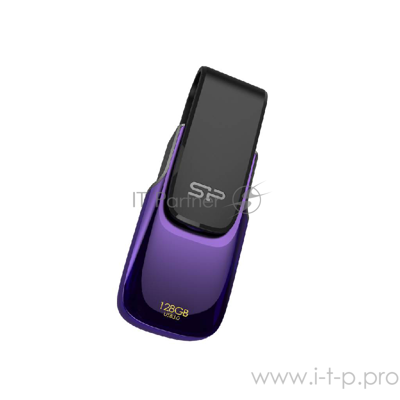 Флеш Диск 16GB SILICON POWER Blaze B31 Purple, SP016GBUF3B31V1U, USB 3.0