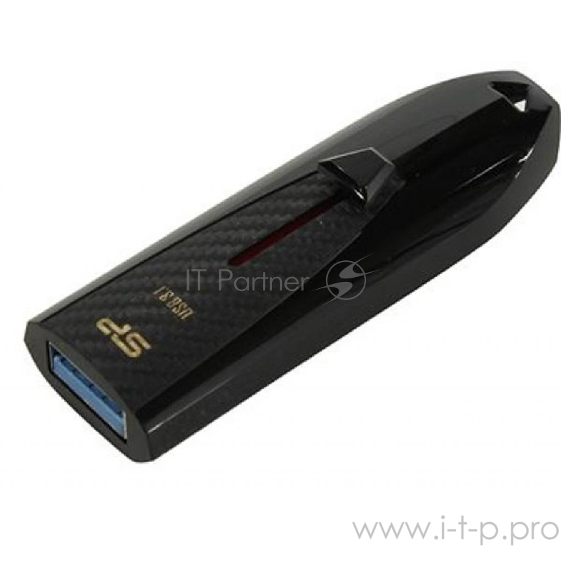 Флеш Диск 16GB SILICON POWER Blaze B25 черный, SP016GBUF3B25V1K, USB 3.0