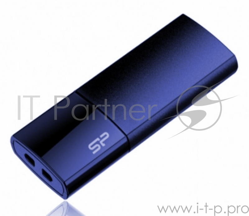 Флеш Диск 16GB SILICON POWER Blaze B05 синий, SP016GBUF3B05V1D, USB 3.0