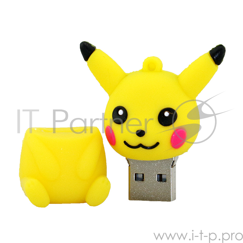 Флеш Диск 16GB ICONIK Покемон Пикачу, RB-PIKACHU-16GB, USB 2.0