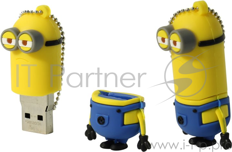Флеш Диск 16GB ICONIK Миньон Кевин, RB-KEVIN-16GB, USB 2.0