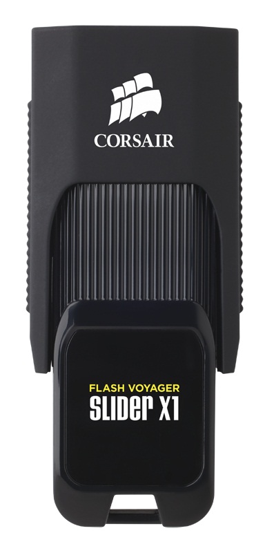 Флеш Диск 16GB Corsair Voyager Slider X1 CMFSL3X1-16GB USB3.0 черный