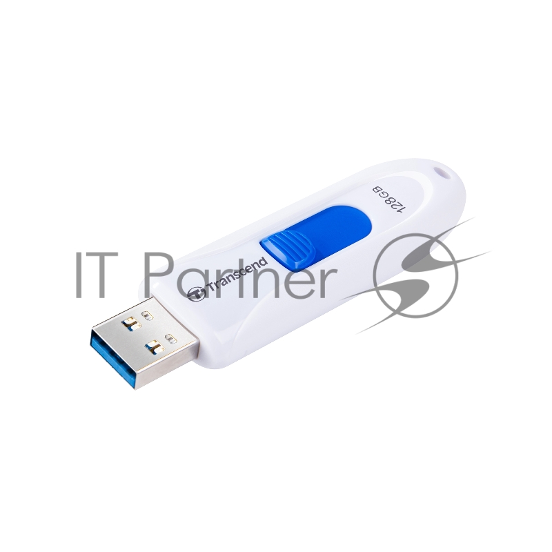 Флеш Диск 128GB Transcend JetFlash 790, USB 3.0, Белый