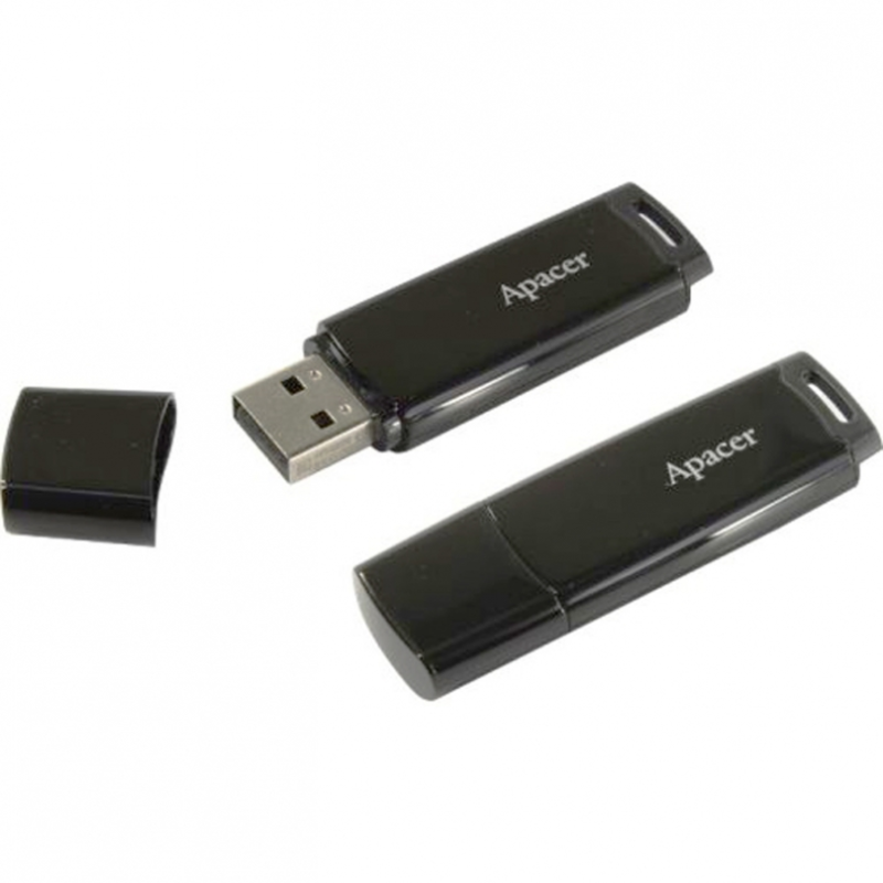 16GB Apacer AH336 USB Flash AP16GAH336B-1 USB 2.0, Black, RTL