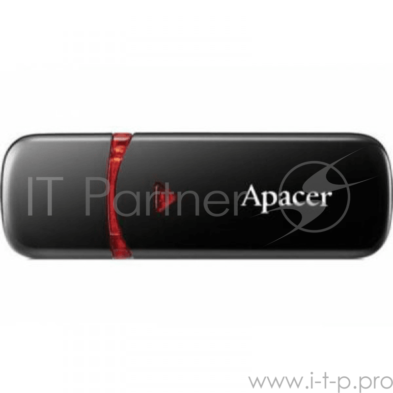 8GB Apacer AH333 USB Flash AP8GAH333B-1 USB 2.0, Black, RTL