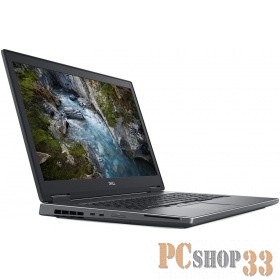 Ноутбук Precision 7730 Core i7-8850H (2,6GHz)Ultrasharp 17,3 FullHD IPS Antiglare 16GB (2x8GB) DDR4 256GB SSD Nv Quadro P3200 (6GB DDR5)6 cell (97WHr