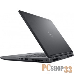 Ноутбук Precision 7730 Core i7-8850H (2,6GHz)Ultrasharp 17,3 FullHD IPS Antiglare 16GB (2x8GB) DDR4 256GB SSD Nv Quadro P3200 (6GB DDR5)6 cell (97WHr