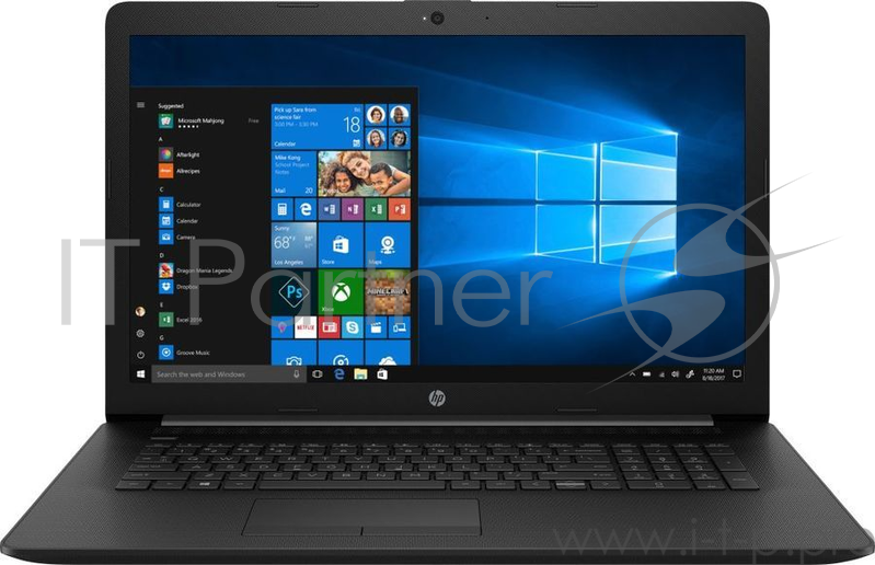 Ноутбук HP17 17-ca0007ur 17.3 1600x900, AMD A9-9425 3.1GHz, 8Gb, 1Tb, DVD-RW, WiFi, BT, Cam, Win10, черный