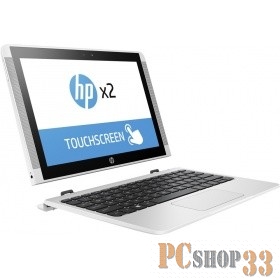 Ноутбук-трансформер HP X2 Detachable 10-p002ur, 10.1, Intel Atom X5 Z8350 1.44ГГц, 2Гб, 32Гб SSD, Intel HD Graphics 400, Windows 10