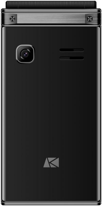 Мобильный телефон ARK Benefit V2 черный раскладной 2Sim 2.8 240x320 0.08Mpix BT GSM900/1800 GSM1900