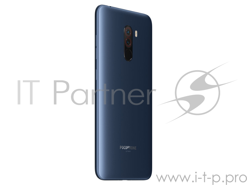 Смартфон Xiaomi Pocophone F1 64Gb 6Gb синий моноблок 3G 4G 2Sim 6.18 1080x2246 Android 8.1 12Mpix 8