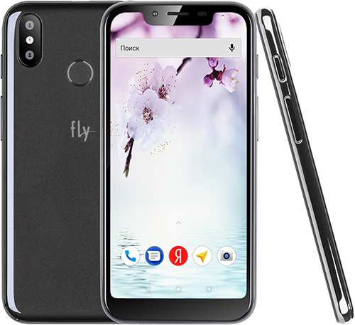 Смартфон Fly View Max 4G 2Gb+16Gb Graphite