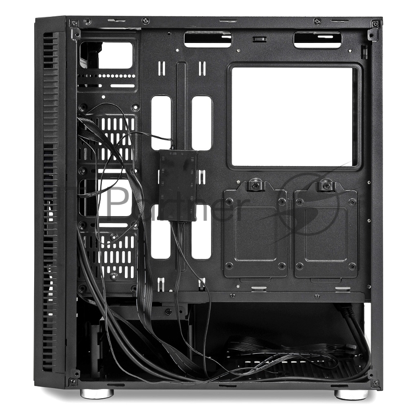Корпус CROWN Корпус Micro CMC-GS10Z (CM-PS600W PLUS) (Gaming, Midi Tower,Размеры (Ш*Г*В) 205*455*410мм сталь 0,5мм SPCC, закалённое стекло 4мм(левая+фронтальная) Отсеки 3,5