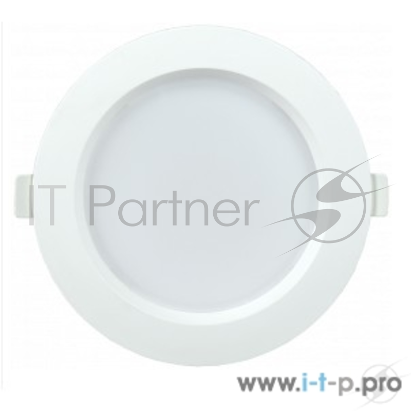 Коммерческое освещение Iek LDVO0-1701-09-4000-K01 Светильник LED ДВО 1701 белый круг 9Вт 4000K IP40 {пластик. корпус, диам 126 мм}