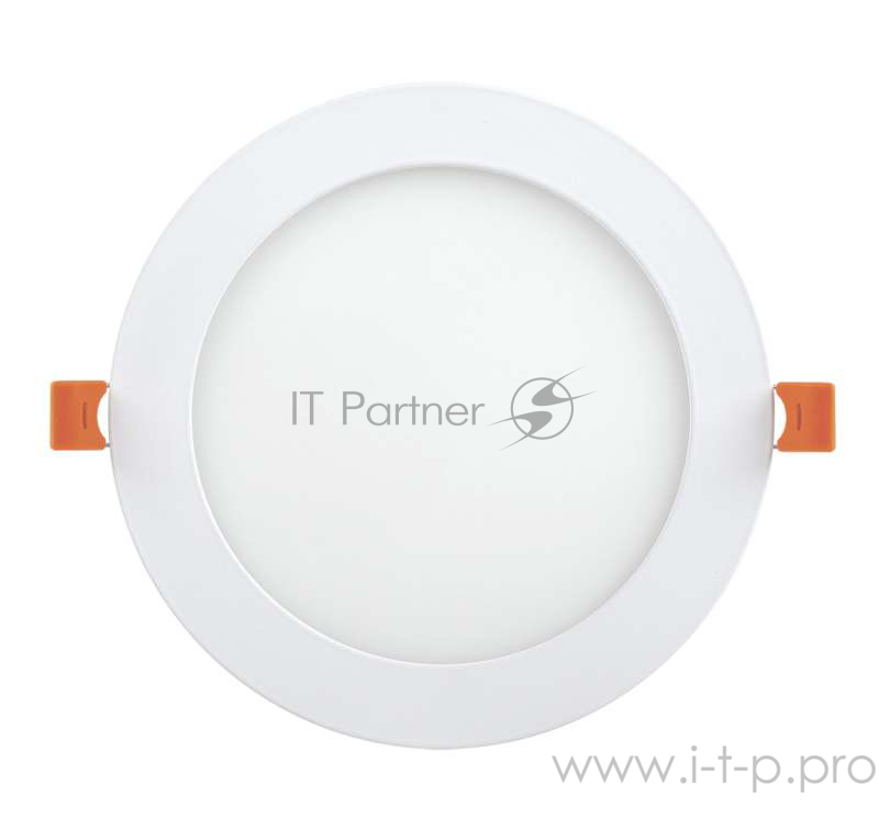 Коммерческое освещение Iek LDVO0-1606-1-12-6500-K01 Светильник ДВО 1606 белый круг LED 12Вт 6500К IP20 {алюм. корпус, диам 170 мм}