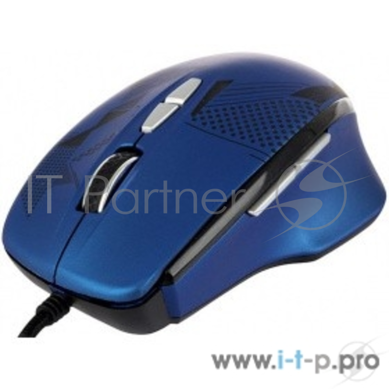 Клавиатуры, мыши Мышь Qumo Office Enigma M59 24278 {7 кнопок, проводная,подсветка 7 цв-в, 800/1200/1600/2400 dpi}